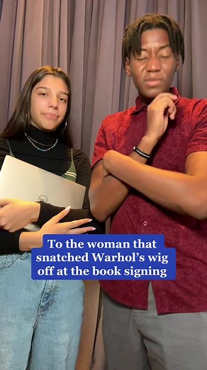 In 1985 a girl snatched Warhol's wig off his head. It was later discovered in Warhol's diary entry for that day that he wrote: