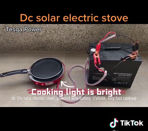 Cooking Pancakes with a 12V Solar Electric Stove | Fast & Easy