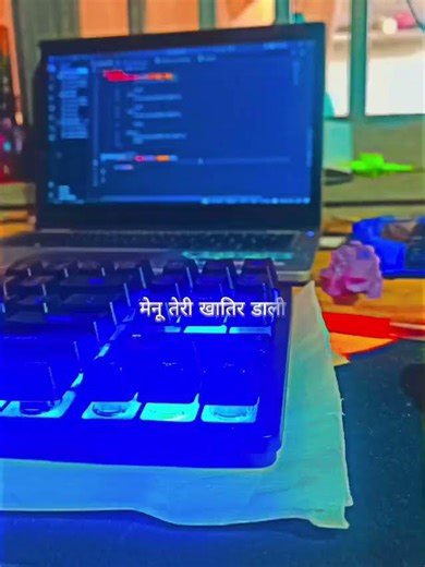 Coding on My Laptop 💻✨ | Aesthetic Setup