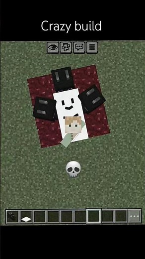 this minecraft build broke my game #minecraft #viral #crazy