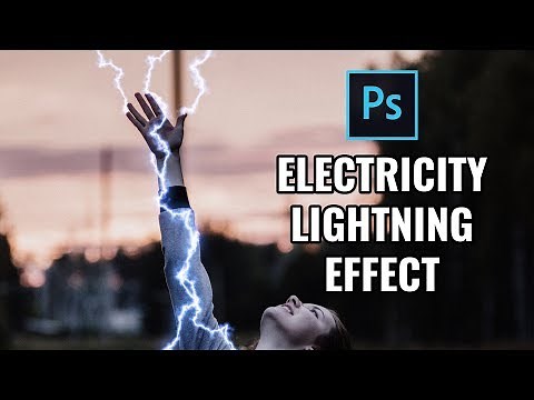 Electricity Lightning Effect - Photoshop Tutorial Manipulation