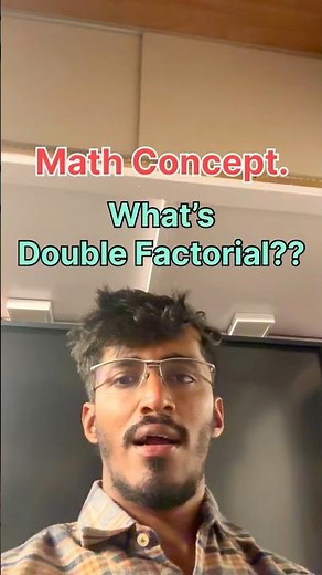 What’s Double Factorial?? #maths #mandarborkar