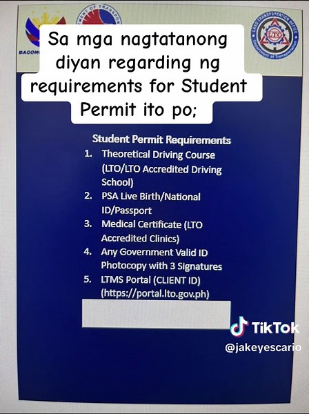 Student Permit Requirements in the Philippines