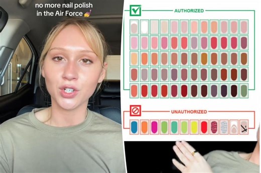 Military women are ‘not happy’ about new nail polish regulations: ‘Really not that serious’