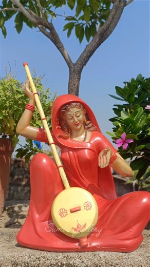 কৃষ্ণপ্রেমে আত্মনিবেদিতা 🦚🪈 #sumisgallery #mirabai #youtubeshorts