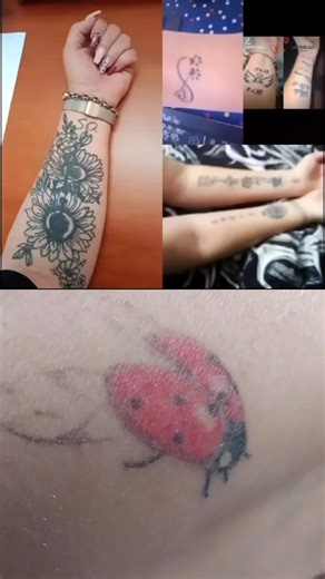 Duet with Vanessa: Ladybug Tattoo Art