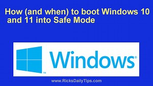 How (and when) to boot Windows 10 and 11 into Safe Mode