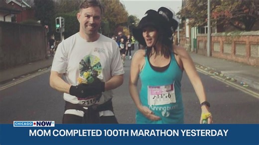 Chicago mother reflects on completing 100 marathons around the world | ChicagoNOW