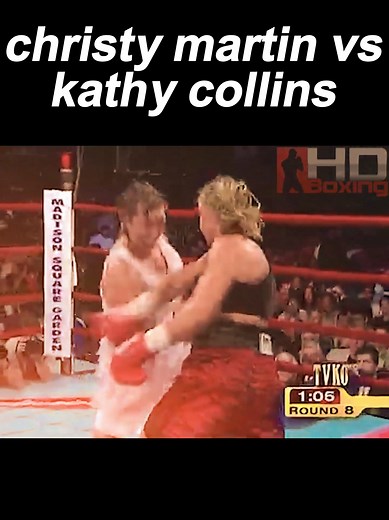 🔥 “Christy Martin vs Kathy Collins | All-Out War in the Ring | Legendary Women’s Boxing Battle!” | Final Round Media