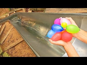 Super Slide Marble Balloons Run Race ASMR
