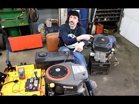 Cub Cadet Zero Engine Swap: Kohler To Briggs - with Taryl