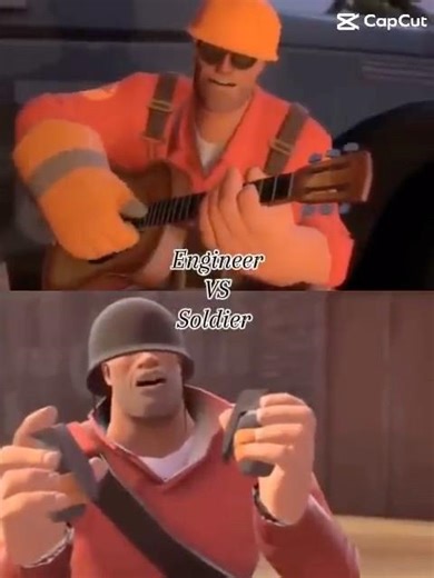 Engineer VS Soldier/Team Fortress 2 battle ep 2#teamfortress2#vs