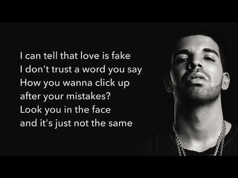 Drake - Fake Love (Lyrics)