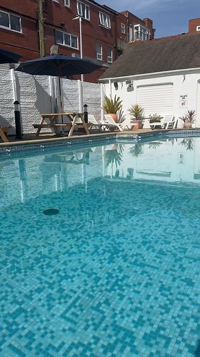 Pool ready! 💦☀️ See you soon.. #familyfun #blackpool #pool #poolparty #holiday #blackpoolhotel | Doric Hotel