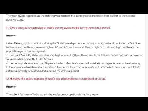 Chapter 1 | Indian Eco | Class 12