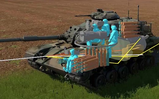 [Gunner HEAT PC] 坦克模拟游戏GHPC M1IP & T-72M1 & M60A3 TTS 小任务试玩