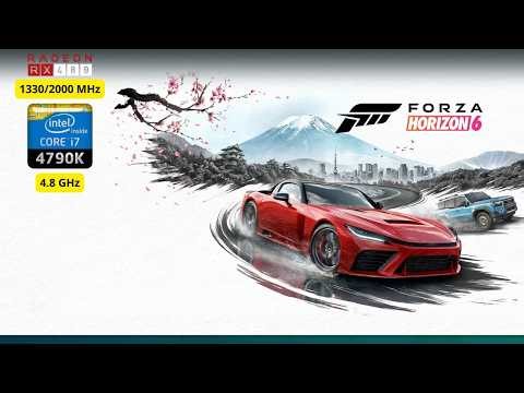 Forza Horizon 6 on i7-4790k + RX 480 Red Devil
