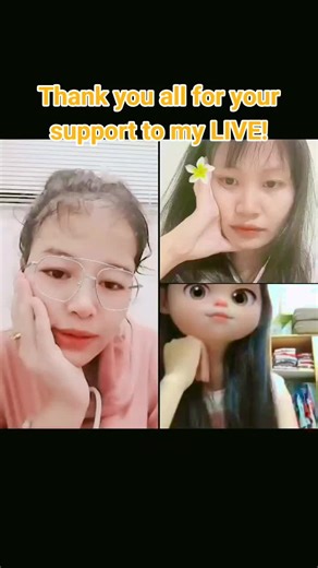 感谢支持我的直播精彩瞬间！