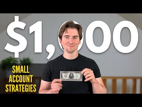 3 Options Trading Strategies to Grow Your Small Account (Start with $1000)