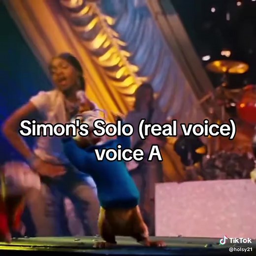 Simon's Solo (Real Voice) - Alvin and the Chipmunks