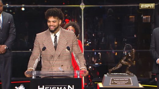 Caleb Williams wins the 2022 Heisman Trophy