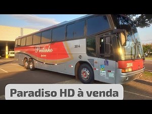 Paradiso HD Volvo B10M semi-sleeper bus for sale.