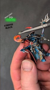 Infernal Master Warp Sorcerer | Thousand Sons | Warhammer 40K | Flame Tutorial