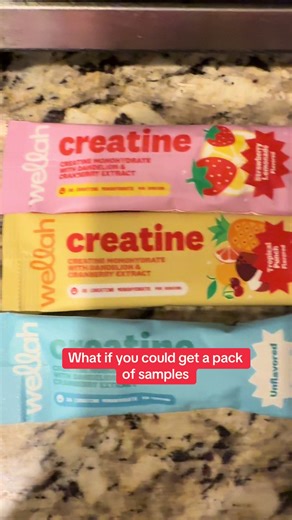 What if you could get a pack of samples in a shaker bottle for the same price as an empty shaker bottle? New packaging and formula ! Sachet packets you can take with you! Check it out below #creatine #wellah #wellahnutrition @Wellah Nutrition #shakerbottle #sachets