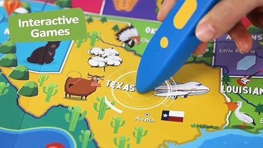 kids interactive map