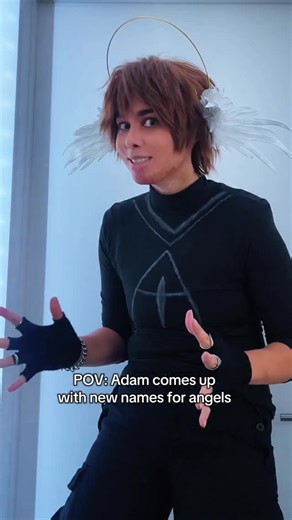 ʕ•ᴥ•ʔ on Instagram: "It’s a very vigorous process. 🪽: @mallory_scheidel #hazbinhotel #hazbinhoteladam #hazbinhotellute #hazbinhotelcosplay"