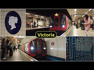 Tube Station Victoria - London 🇬🇧 - Walkthrough 🚶