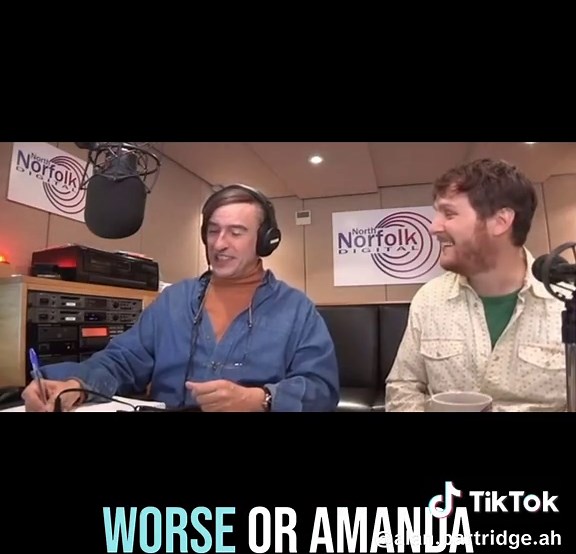 Initials! #enya #alangordonpartridge #tiktokcomedy #midmorningmatters