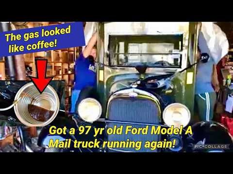 Can I get this 1929 Ford Model A mail truck running again & give my dad his LAST ride??