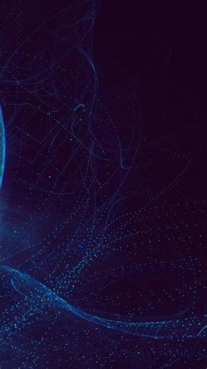 Quantum Collision in 4K 💥 Blue Particle Field Like You've Never Seen | #Shorts #viral