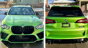 For Now, This Is The Only Individual Java Green BMW X5 M Competition In The World | Carscoops
