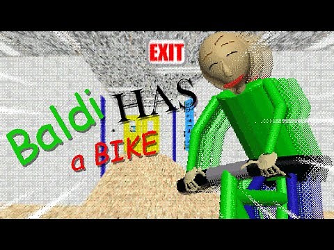 BALDI HAS A BIKE, BUT I CHANGED SOMETHING!! | Baldi's Basics MOD