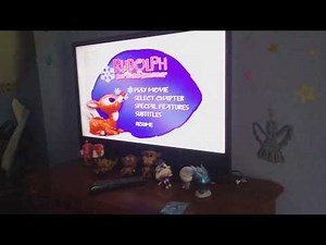 DVD opening to Rudolph the Red Nose Reindeer