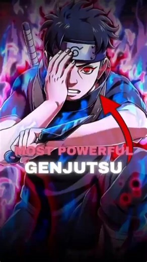 Who is the STRONGEST Genjutsu User? 👁️ #shorts