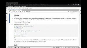 Python special function - 1st Partial function