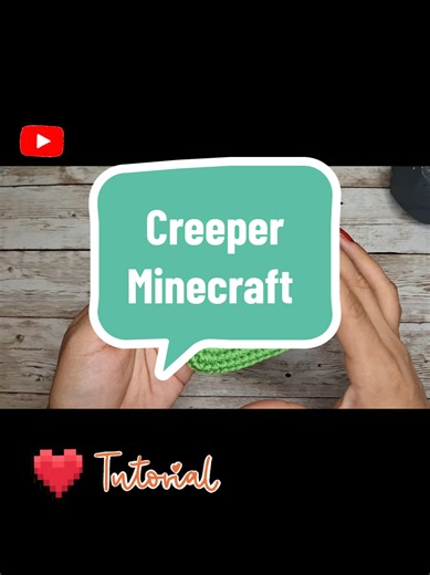 Tejiendo un Creeper de Minecraft: Tutorial Paso a Paso