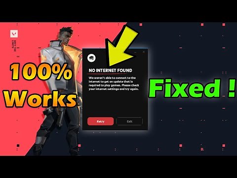 FIX "No Internet Found" Error in Valorant/Riot Games - *2025*