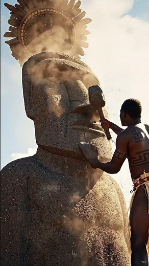 How Did They Move 80-Ton Statues 500 Years Ago? #moai #mysterysolved