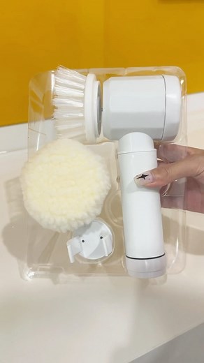 SHEIN.COM on Instagram: "Our 5-in-1 Magic Brush lives up to its name! 彩﫧 Say abracadabra to cleanup time with a rechargeable super scrubber that will have surfaces shining like new ✨ 12109382 #SHEIN #SHEINforAll #SHEINstyle #fashion #chic #saveinstyle"