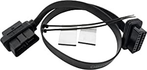 Amazon.com: OBD 2 Splitter Y Cable 1 Male and 2 Female 16pin OBD II Split Extension Cable for GPS Tracker Code Reader and Other Car Device : Automotive
