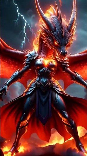 Dragon Girl Transformation 🔥 | Cinematic Fantasy Edit (Ultra Realistic 8K)