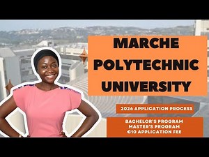 Polytechnic University of Marche Admissions Open! | Bachelor & Master | Low Fees | Scholarships