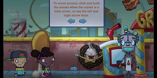 Fizzy's Lunch Lab Escape From Greasy World Cartoon Animation PBS Kids Game Play Walkthrough [Full Ep