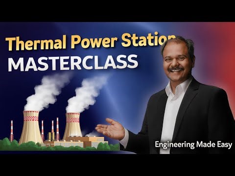 Thermal Power Station – Complete Engineering Explanation