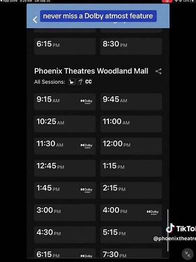 Phoenix Theatres has an app! Use it to purchase your ticket before you come in and reserve your favorite movie spot. Get information about the movies you are excited to see and our locations. Download the app today! #phoenixtheatre #kickbackrelaxrecline #dolbyatmos #phoenixtheatresapp #app