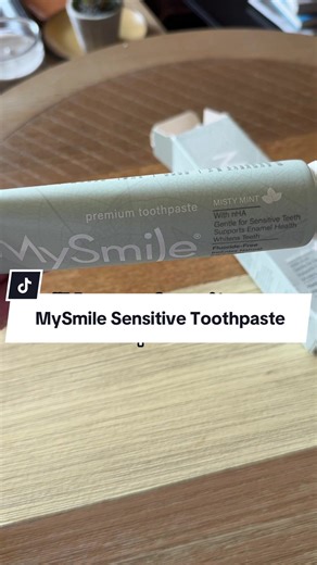 MySmile Sensitive Toothpaste ON SALE!! #toothpaste #sensitiveteeth #mysmiletoothpaste #tiktokshopstockup
